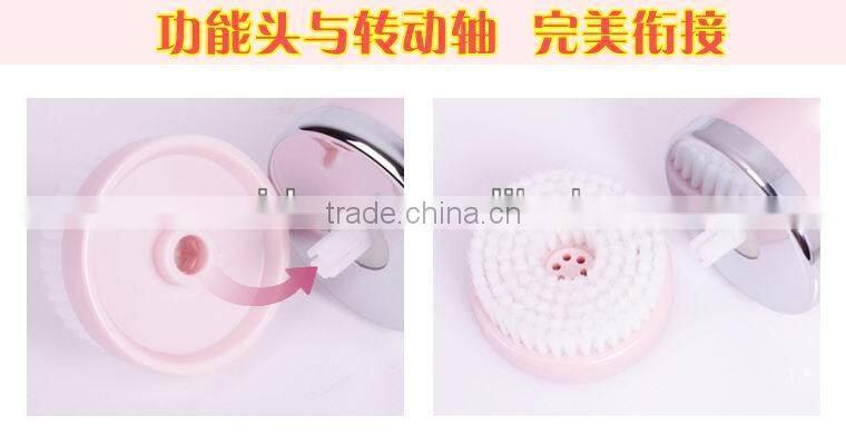 AS5012 3 in 1 sonic facial cleanser brush face peeler massage