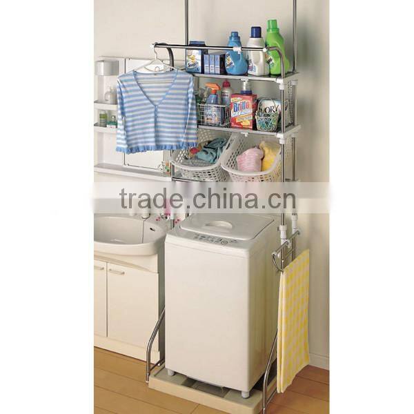 Hot sale extendable steel washing machine rack 3S-16