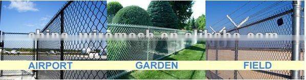chain link mesh for the basketball court