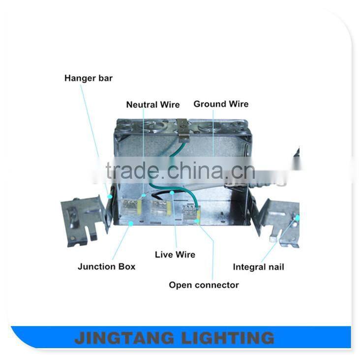 ETL New Construction IC Airtight 4'' recessed led can light 120V