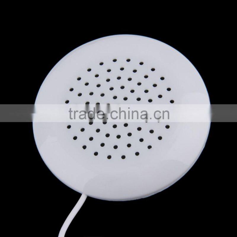 Universal 3.5mm Dual Speakers Music Pillow Speakers Loudspeaker For MP3 MP4 For Mobile Phones PC Computer Laptop Notebook White