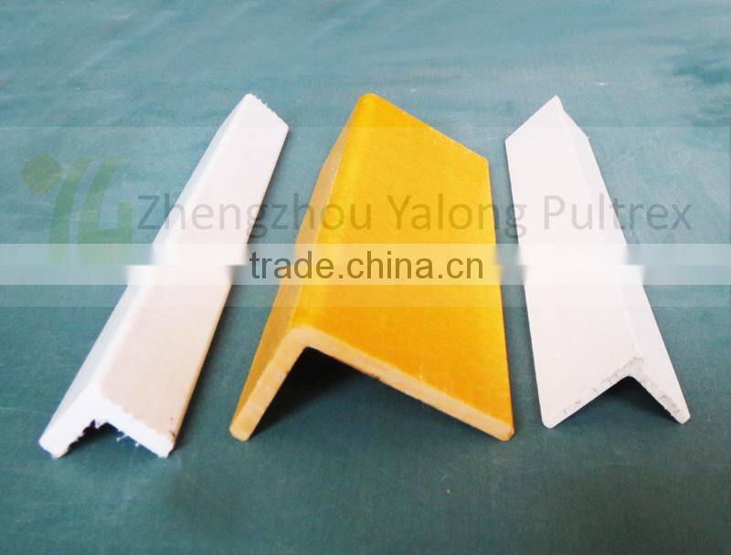 GRP Angle Bar, pultruded frp fiberglass angle profile