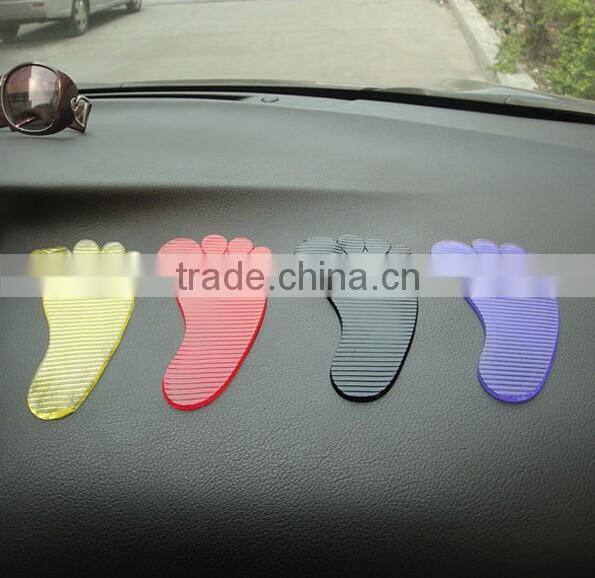 mobile phone holder sticky pu gel anti slip car pad