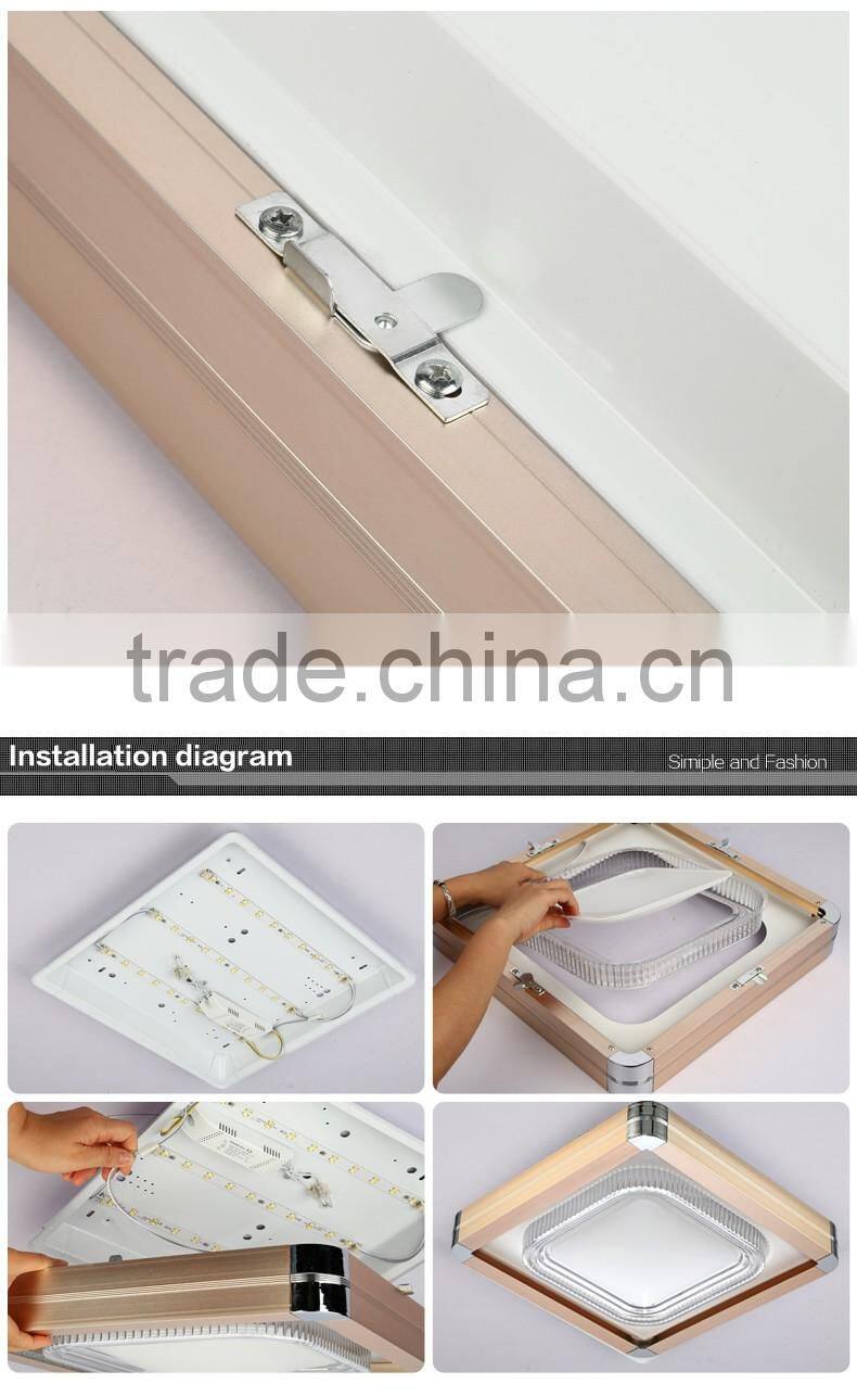 2016 high quality ceiling light fixtures led 5 years gurantee 60WX2