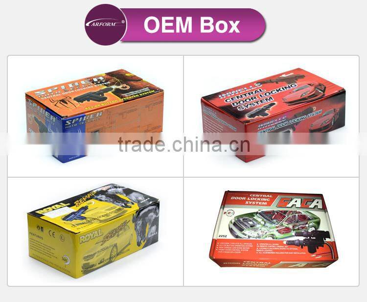 Special style 12v 24v remote car central door lock system for cars easy installed