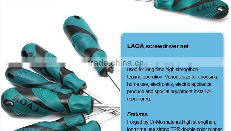 LAOA 6pcs High quality Multifunction Low Price Philips Screwdriver