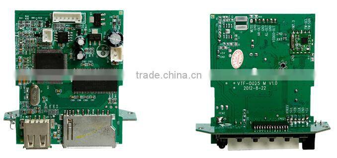 usb mp4 fm module portable radio am fm usb sd mp4 video kit