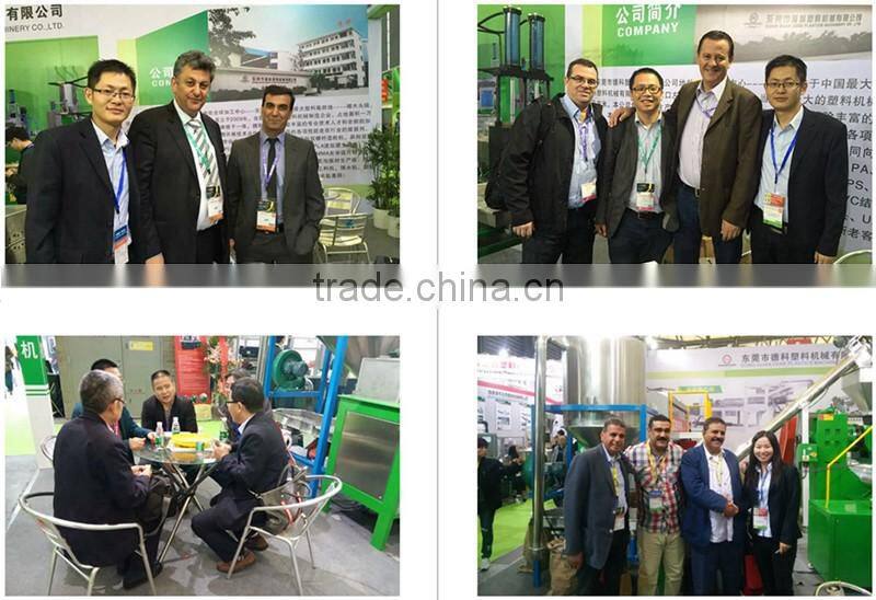 Taiwan hot sale PP PE plastic film recycling washing+dryer line