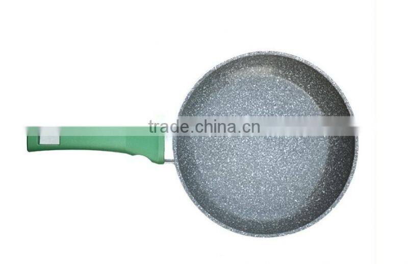 Aluminum Pressed / Forged Nonstick Diamond Stone coating Frying Pans Sapphire Fry Pan Pancake Pan Egg Pan