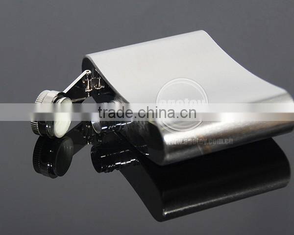 4oz Portable Flagon Kettle Oilcan Wine Pot 110ML Metal Travel Pocket Mini Liquor Stainless Steel Hip Flask