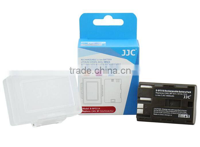 Li-ion Battery 7.4V JJC B-BP511A 7.4V Rechargeable Battery For Canon BP-511A