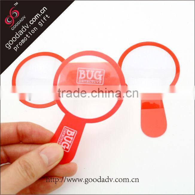 Wholesale flexible magnifying glass pvc with logo printing