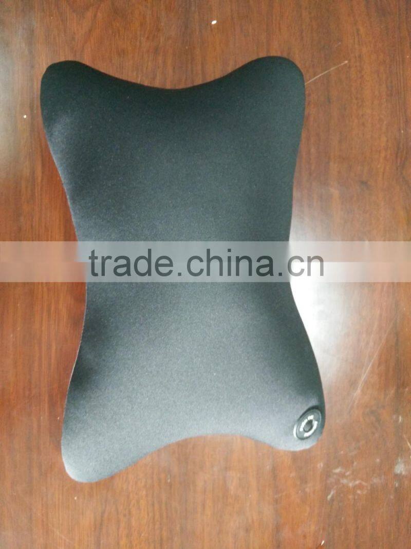 Bone type electric massage pillow/Electric magnetic vibration massage waist/The car with the waist pillow