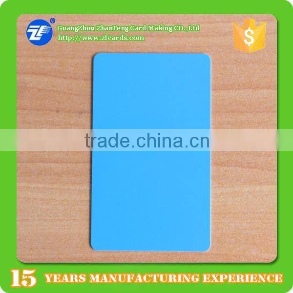 Ribbon printer plastic pvc rfid proximity smart blank id card with TK4100