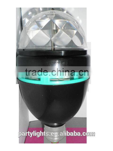 New Black Led Rotational Multi Colored Party Light Home Party Disco Lighting