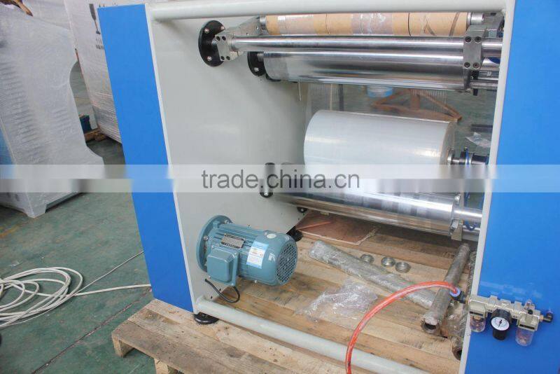 Stretch Film Slitting and Rewinding Machine
