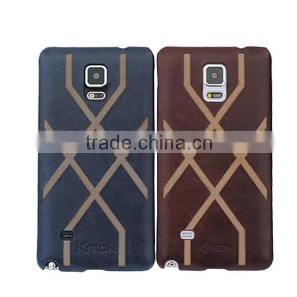 Brown Luxury Genuine Leather BackCover Case cover For Samsung Note 5, reliable partner