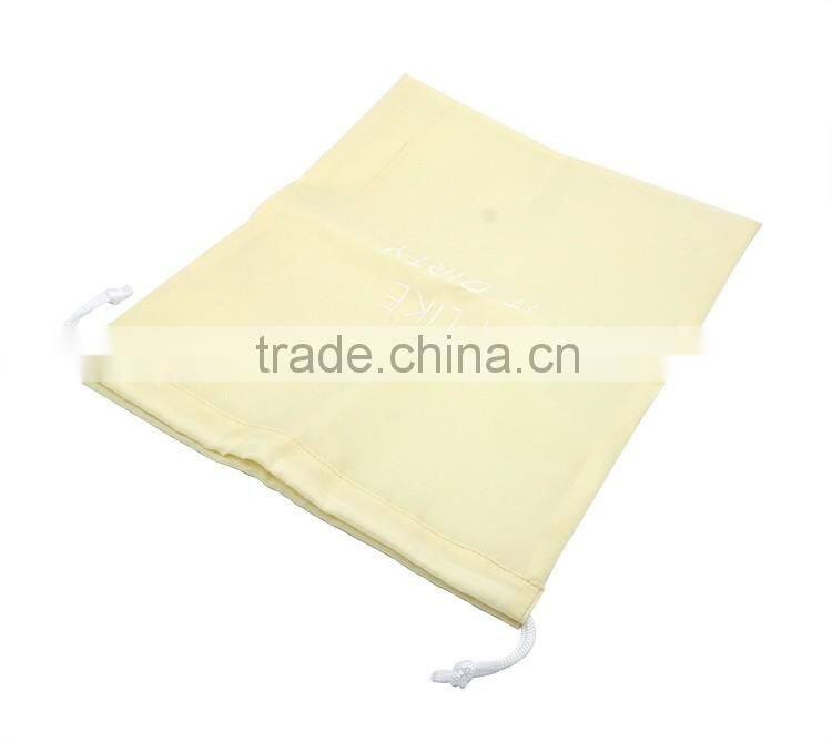 Polyester, nylon, canvas and customized logo printing packaging drawstring bag