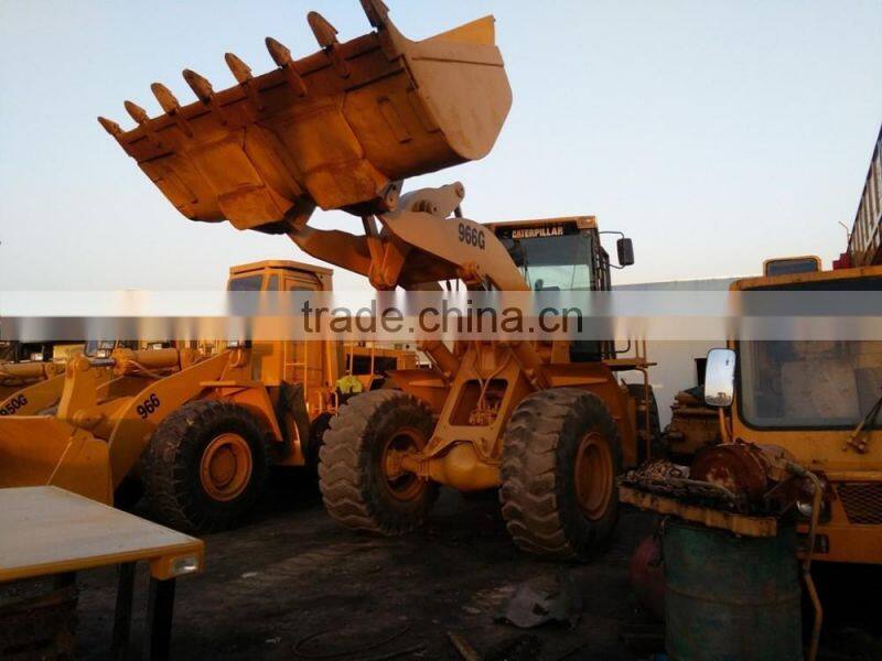 HOT SALE second hand condition caterpillar 966G wheel loader