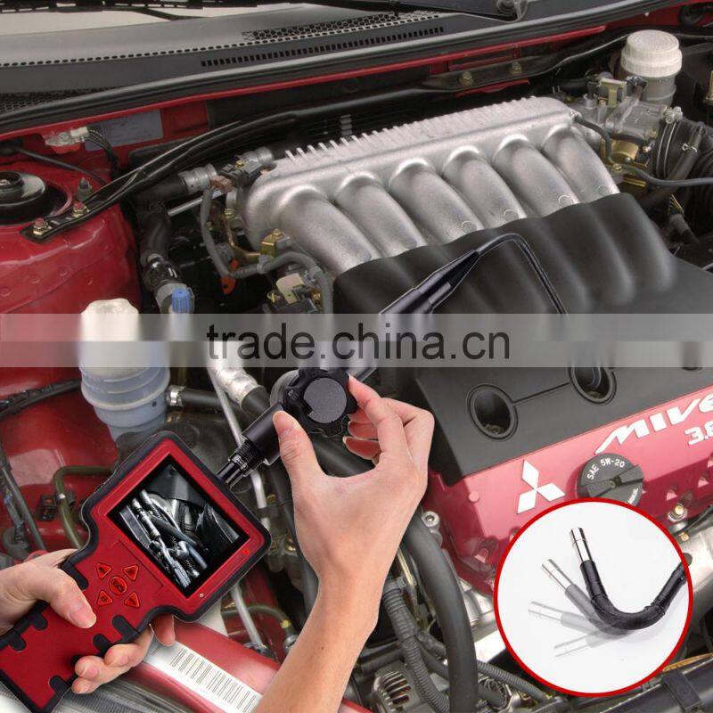 Recordable 3.5" 5.5mm Endoscope Borescope Zoom DVR 2 way 180 Adjust 1m Video Industrial Inspection Camera