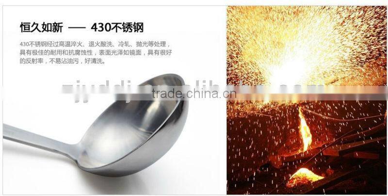 All Forged Handle Stainless Steel Soup Ladle