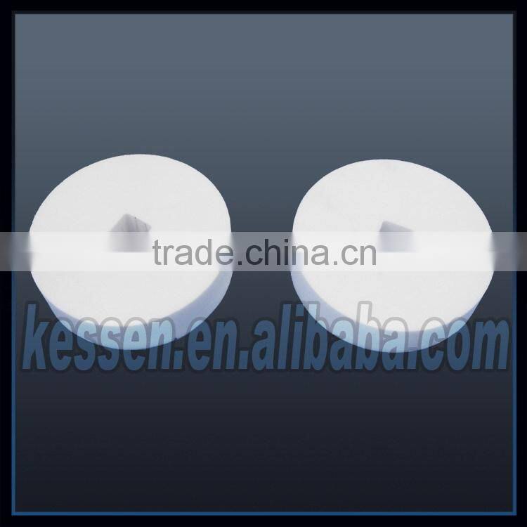Glazed alumina ceramic product