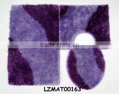 Shaggy bath mat set bath rug LZMAT00141