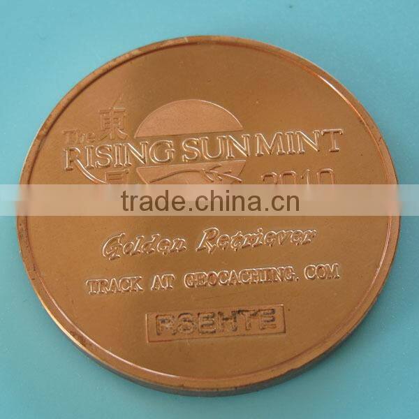 B71 GOLDEN RETRIEVER BAR GEOCOIN