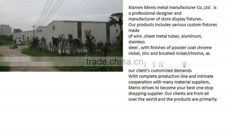 Bedroom Baby Clothes Hanger Display Stand stainless steel For Shop