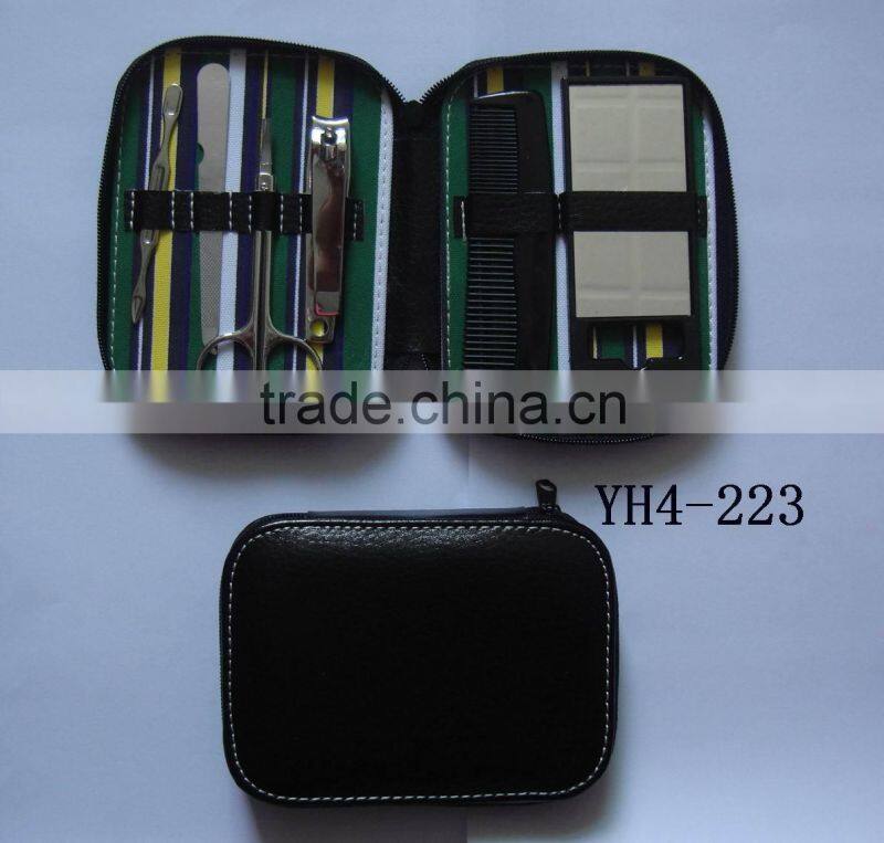 shaving kit and manicure set