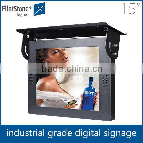 FlintStone 15inch led advertising giant screens electronic digital signage player