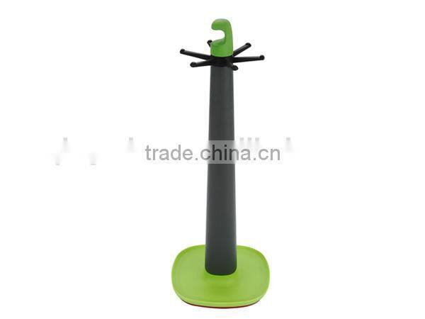 KU4003 FDA & LFBG Silicone handle 8PCS nylon kitchen utensil set