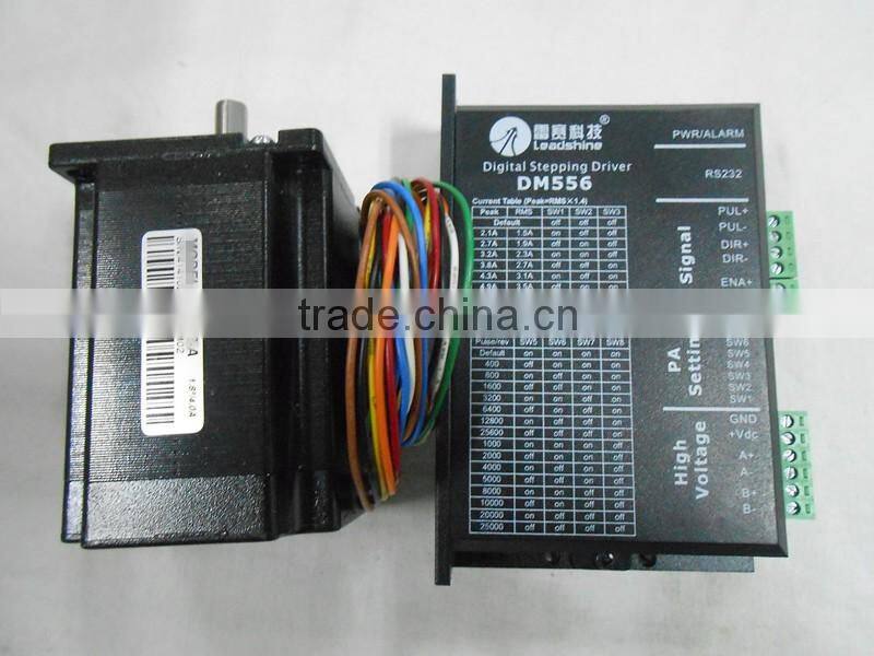 86HS120+DM556 toauto hot selling 2 phase cnc stepper motor drive kit