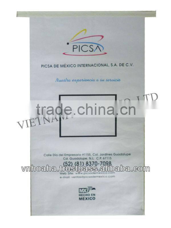 kraft and pp woven bag, kraft and pp bag, kraft paper and pp bag, kraft laminated pp woven bag, kraft and pp lamination bag