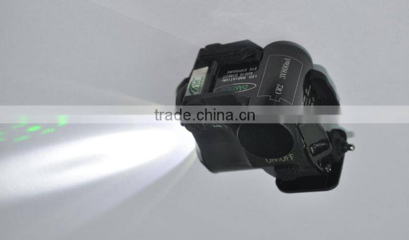 Smallest Green Laser Sight and led tactical flashlights for gun
