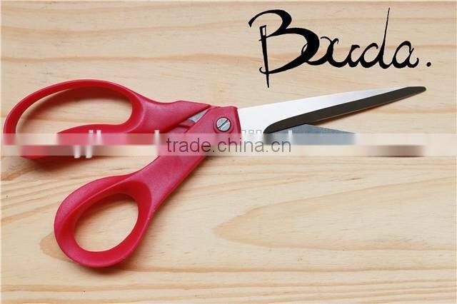 8" Popular cheap price office scissors with plastic handle BD-S1661