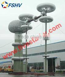 High voltage generator test systems