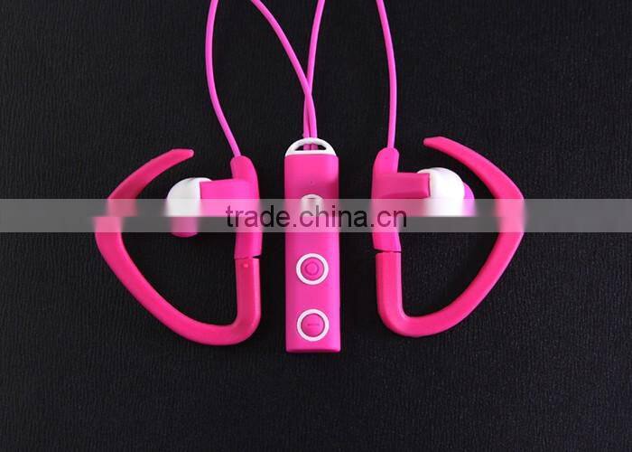 gold supplier fashion bluetooth earphone wireless good voice changer sport earphone