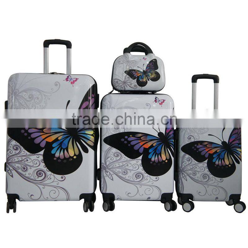World Top 500 ODM Factory Sale abs pc Trolley Case Spinner Travel Luggage Bags