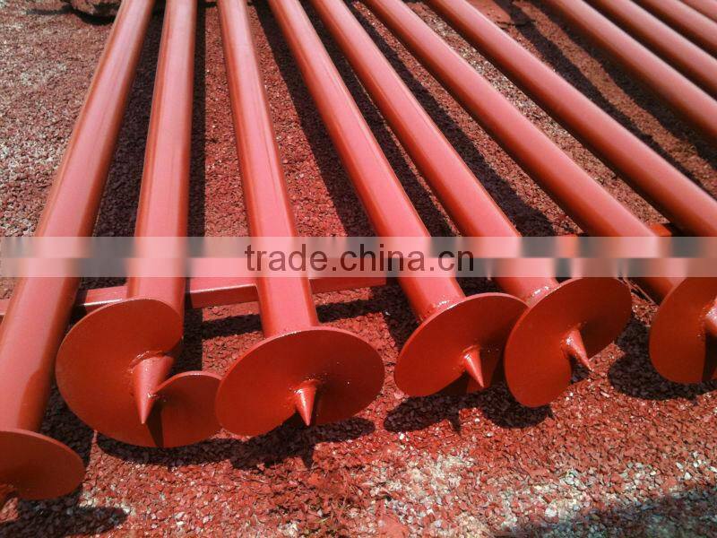 Ground Single Helix Screw Piers for Underpinning