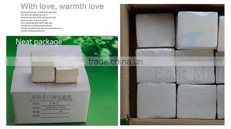 High quality heat resistant oil base paper basking paper food wrapping paper