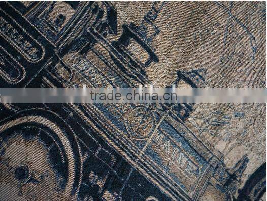 Woven throw and blanket, jacquard weaving, yarn dyed, custom design