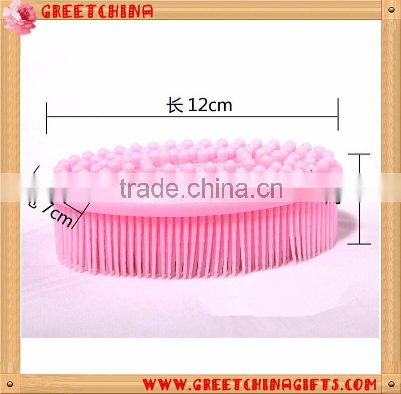 Shampoo Brush, Silicone Baby Head Massage Hair Comb Wholesale for Baby