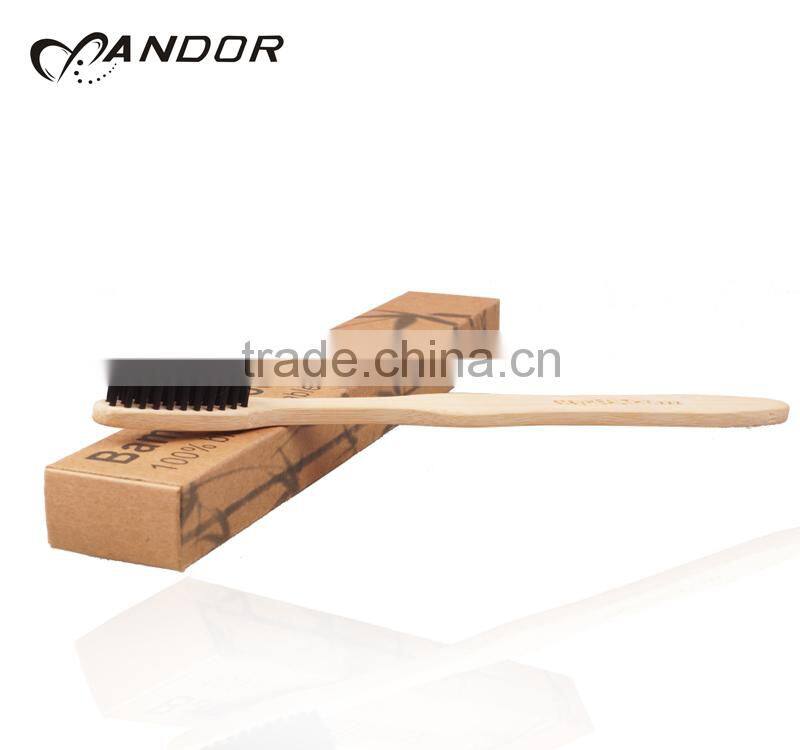 Top sell travel soft bamboo bristle toothbrush