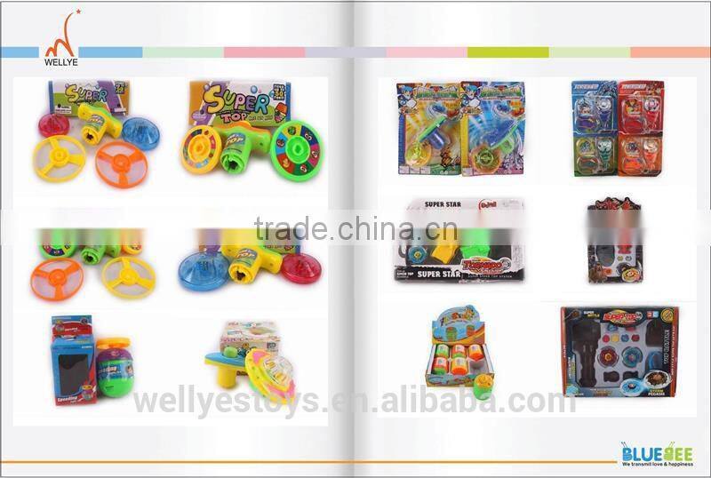 Best sell plastic spinning top toy spinning top with light music light up spinning top China Manufacturer