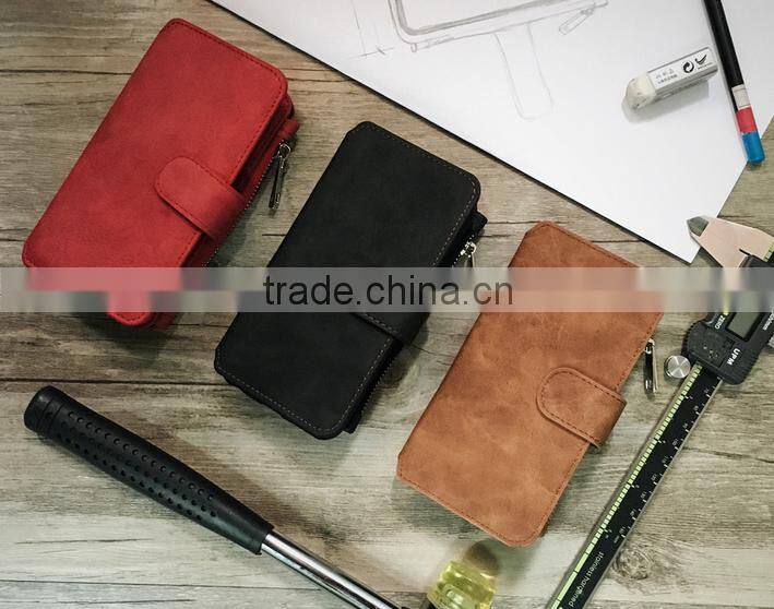 Removable Wallet Leather Flip Cover Case For Samsung Galaxy S7/S7 Edge