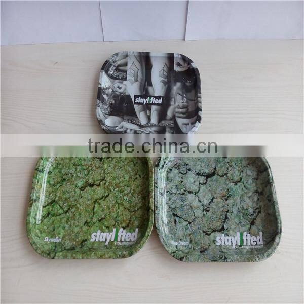 best selling practical and decorative metal tin tray