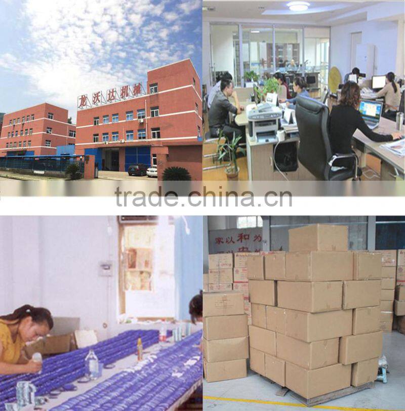 Foldable plastic compact mirror with 6 led lights