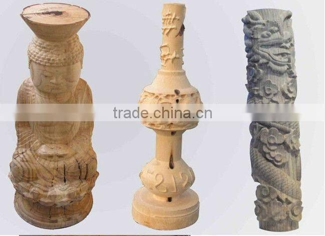 1325 cnc router 4 axis /vacuum bed cnc woodworking machine with rotary from manufacture with good quality