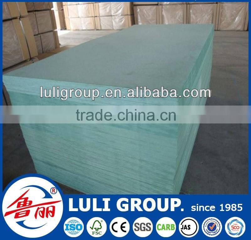 Green waterproof MDF
